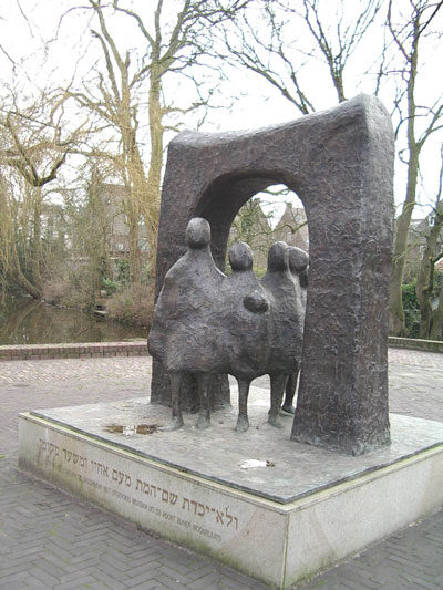 Wageningen Walstraat Joods monument de Levenspoort
