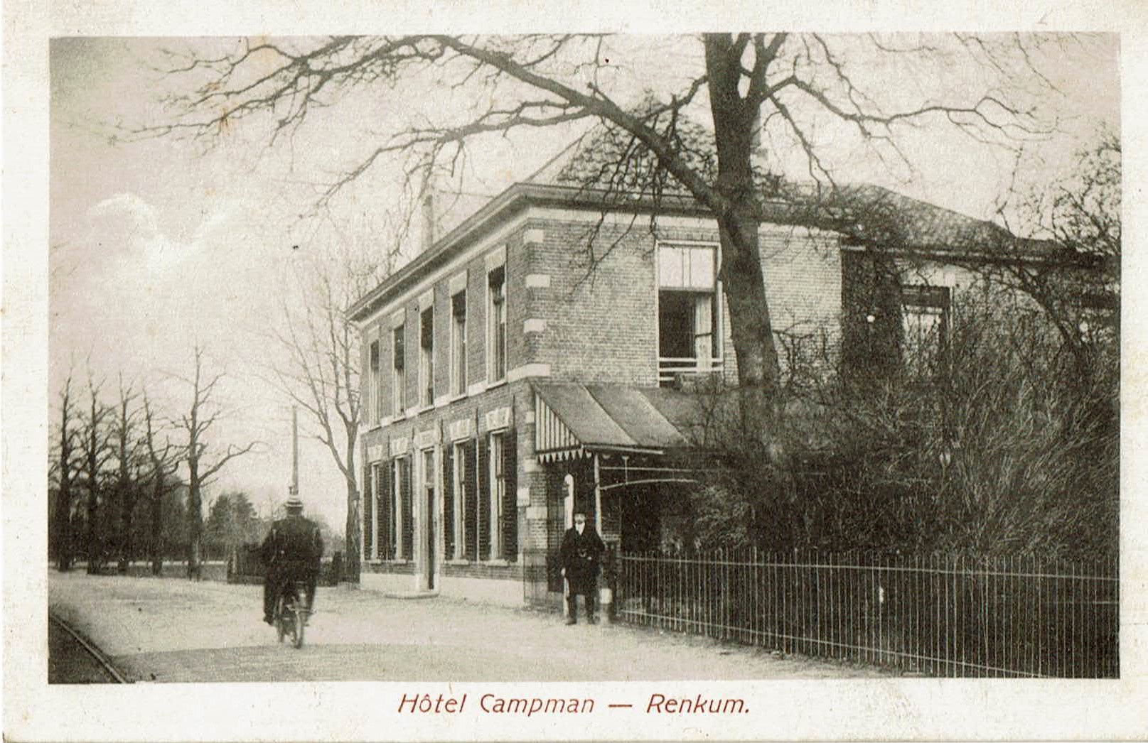 Campman aan de Rijksweg in Renkum