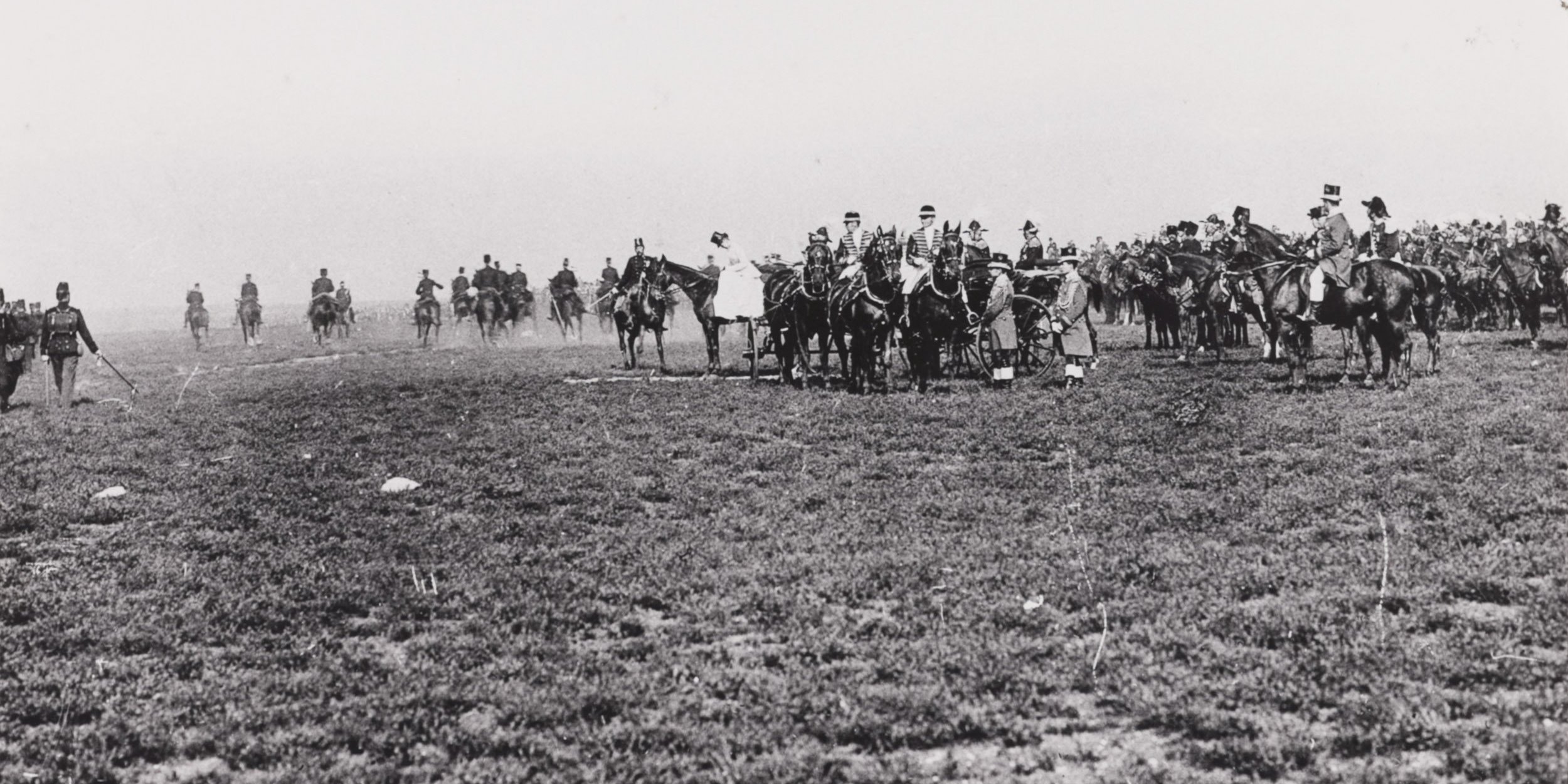 Legerrevue op de Renkumse heide, september 1898