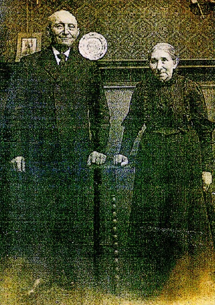 Salomon Cohen 1848 1933 en zijn vrouw