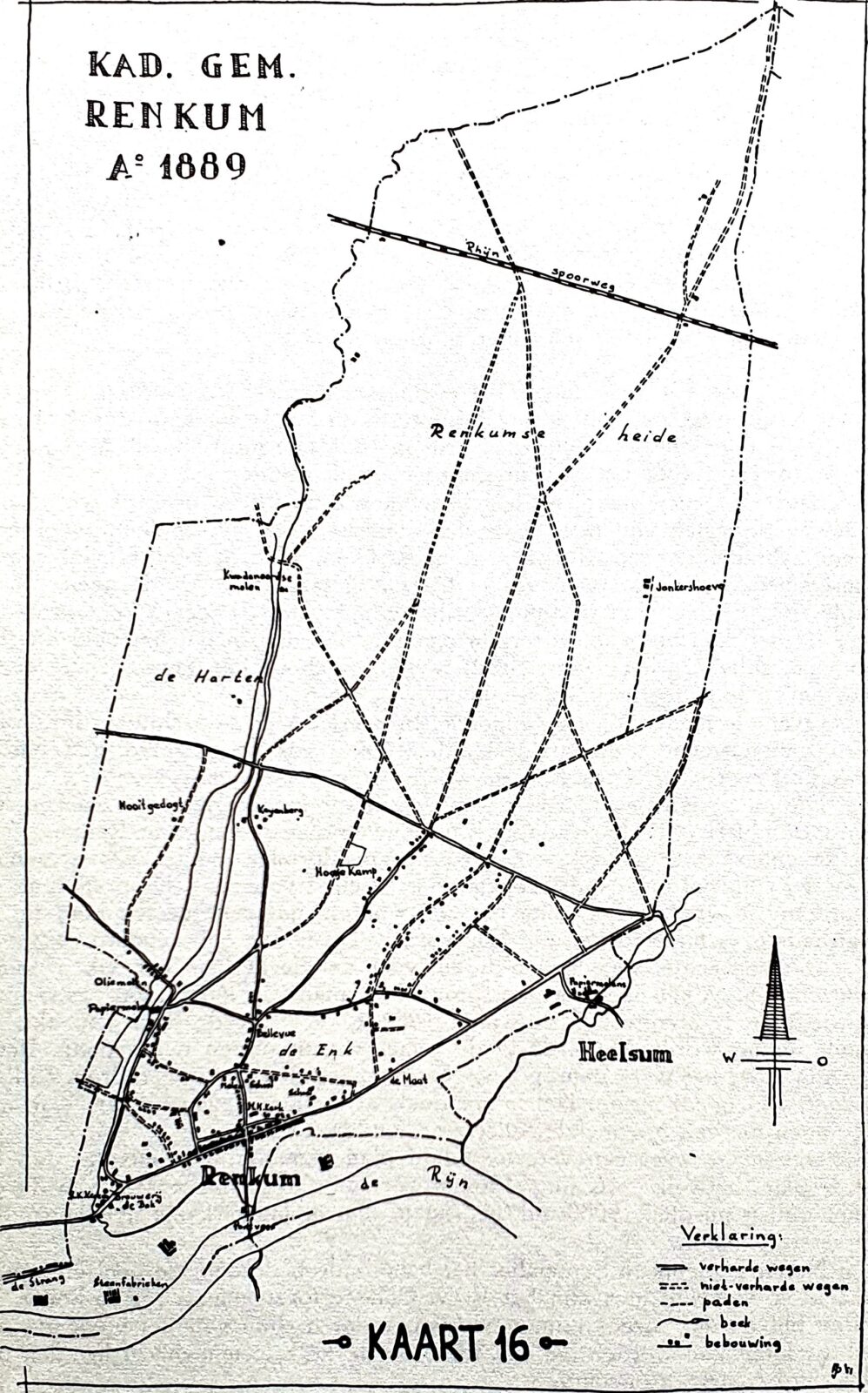 Renkum kadasterkaart 16 in Demoed p 238 2